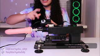 ORGASMO A CHORROS CON MI MAQUINA სექსუალური - AGATHA DOLLY