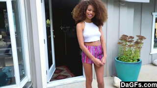 Dagfs - Ngora Ebony Babeh Meunang Nya Kasempetan Pikeun Fuck Wildly